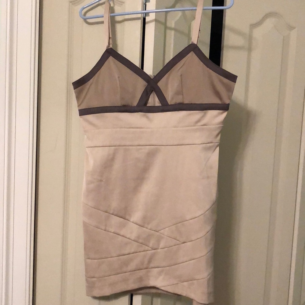 Tan dress